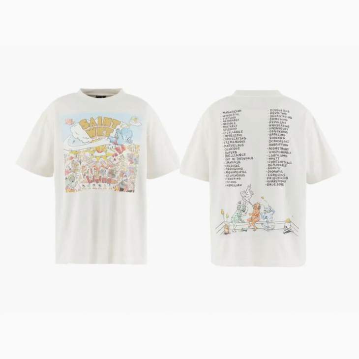 Picture of Saint Laurent T Shirts Short _SKUSaintMichaelS-XLsjtx80972068